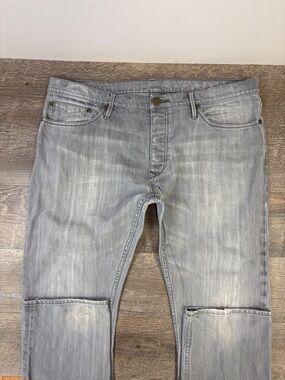 Burberry Brit Steadman Gray Wash Straight Leg Jeans | Size 38 |